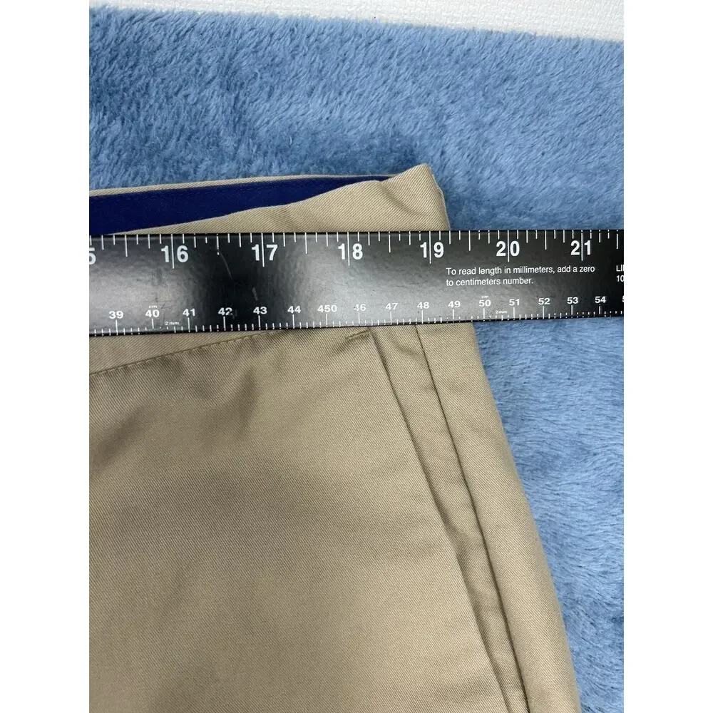 Banana Republic Pants Mens 38x32 Beige 100% Cotton Tailored Slim